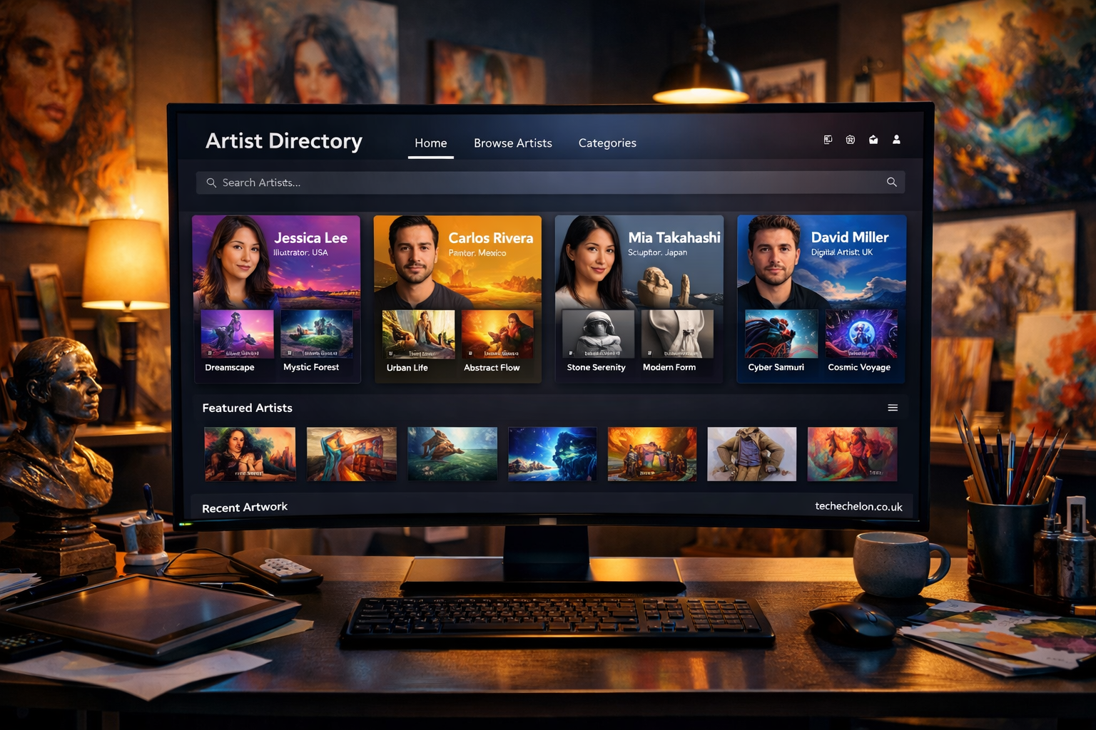 arcyart artist directory